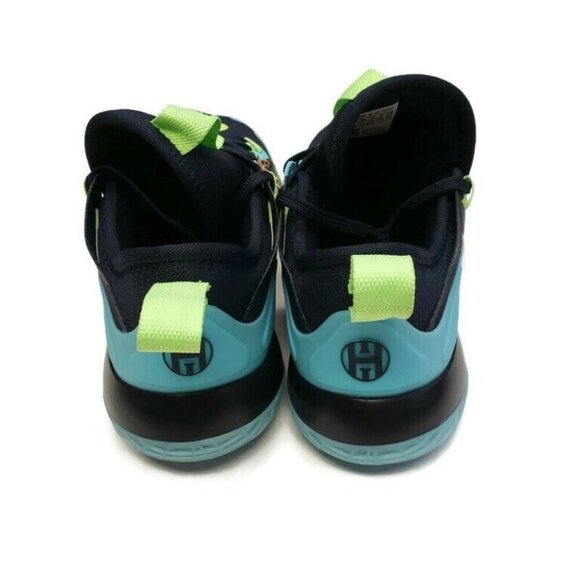 Adidas Harden Stepback 2 Basketball Shoes Mens Size 8 GZ2954 Green Pulse Aqua - Picture 5 of 7